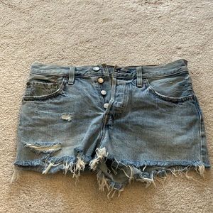 Levi’s jeans shorts